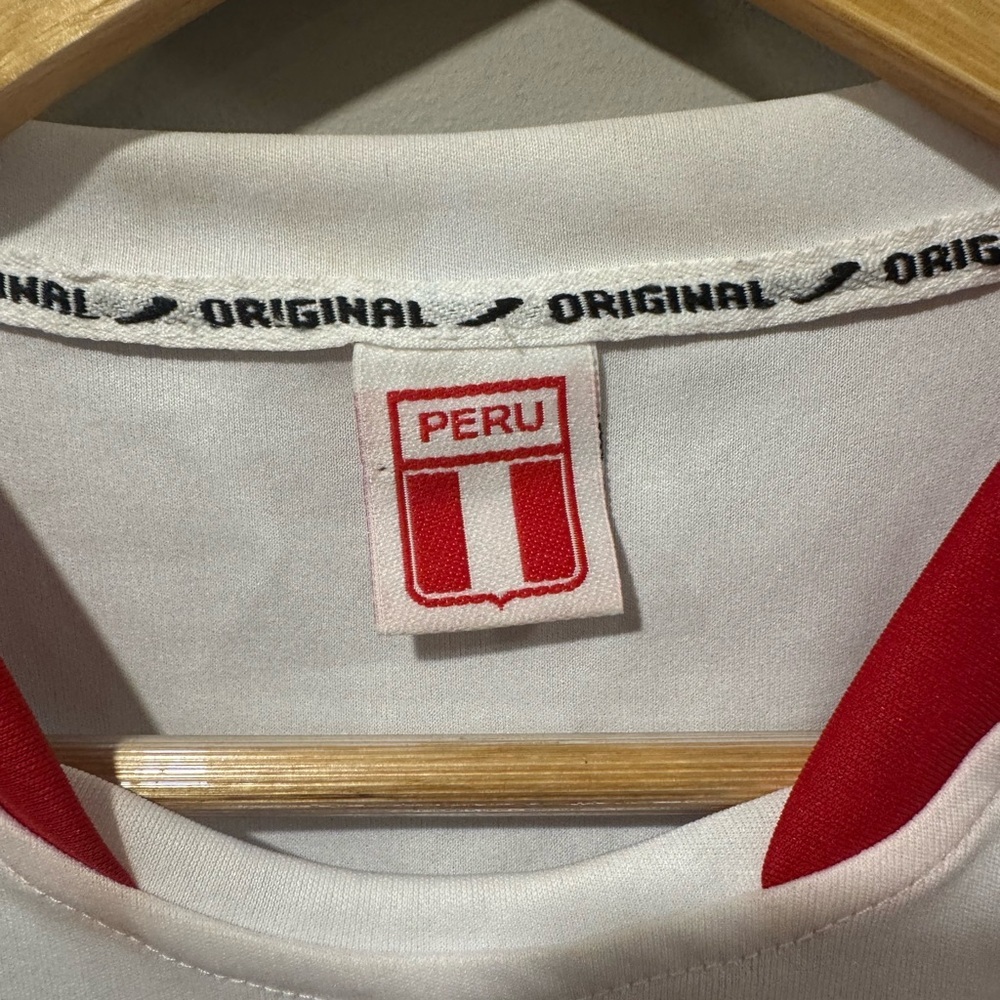 White and Red Men's Jersey - Picture 4 of 7